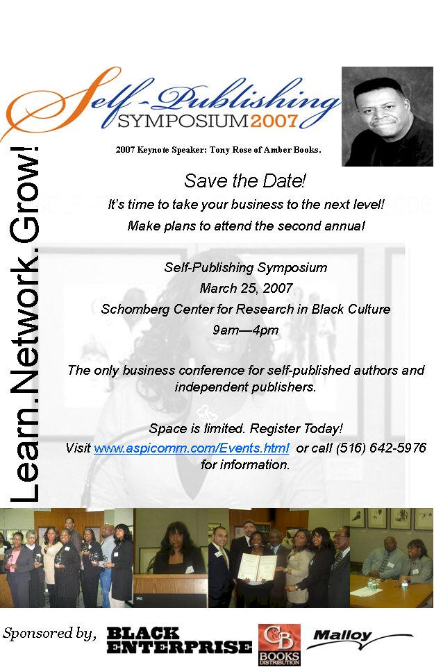 Second Annual Self-Publishing Symposium 